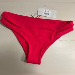 L*Space Estella Bottom in Hot Cherry - S
